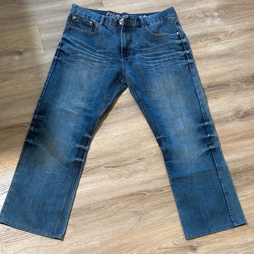 Frankly max Men's Blue Jeans 34x30